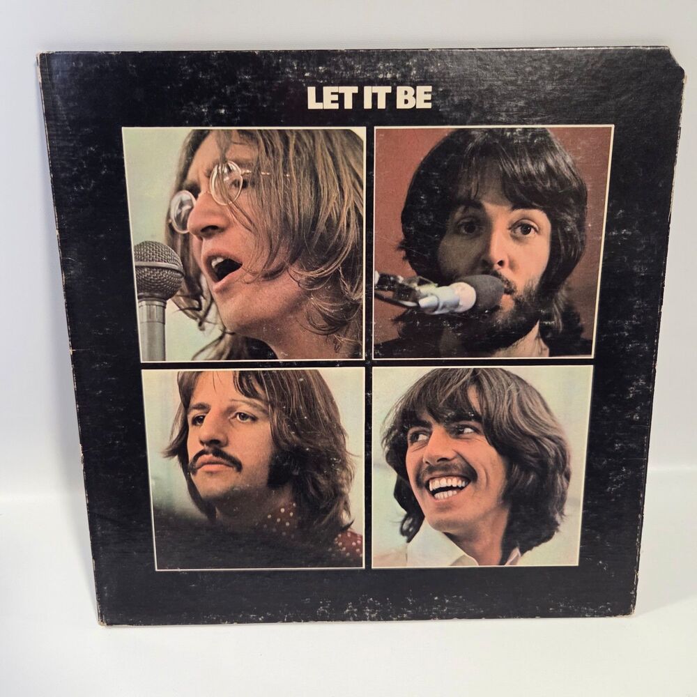 The Beatles Let It Be 1970 Apple Gatefold Vinyl LP Record Album